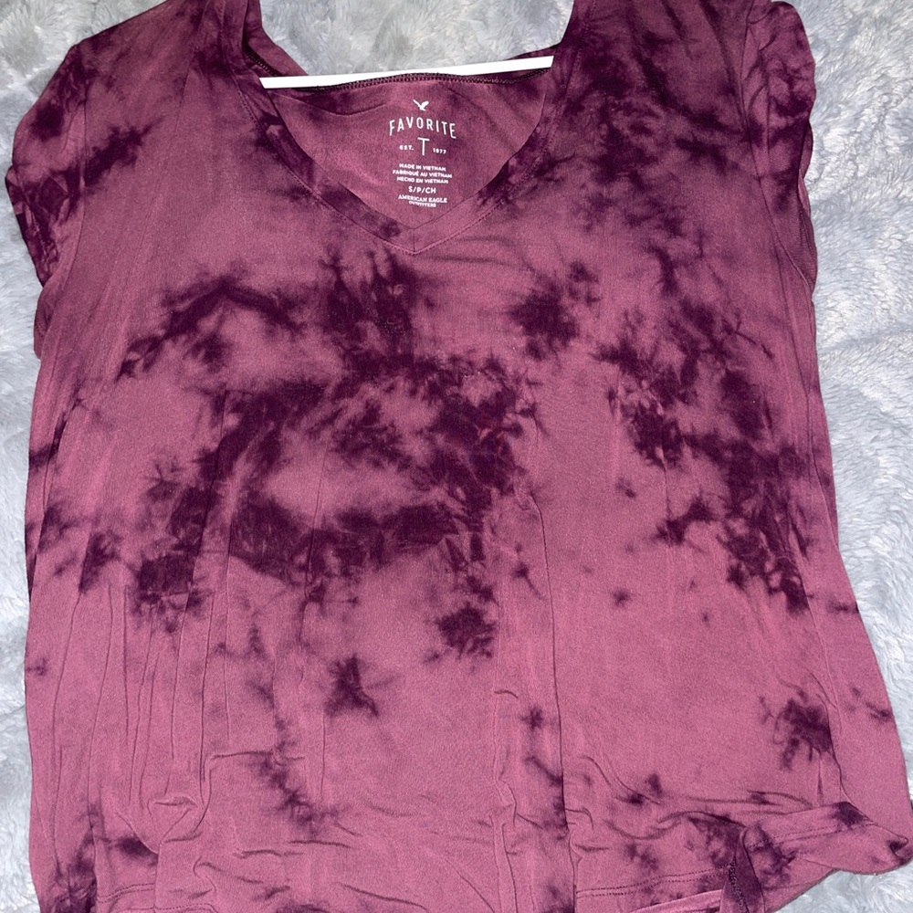 American Eagle Pink Tye-Dye shirt